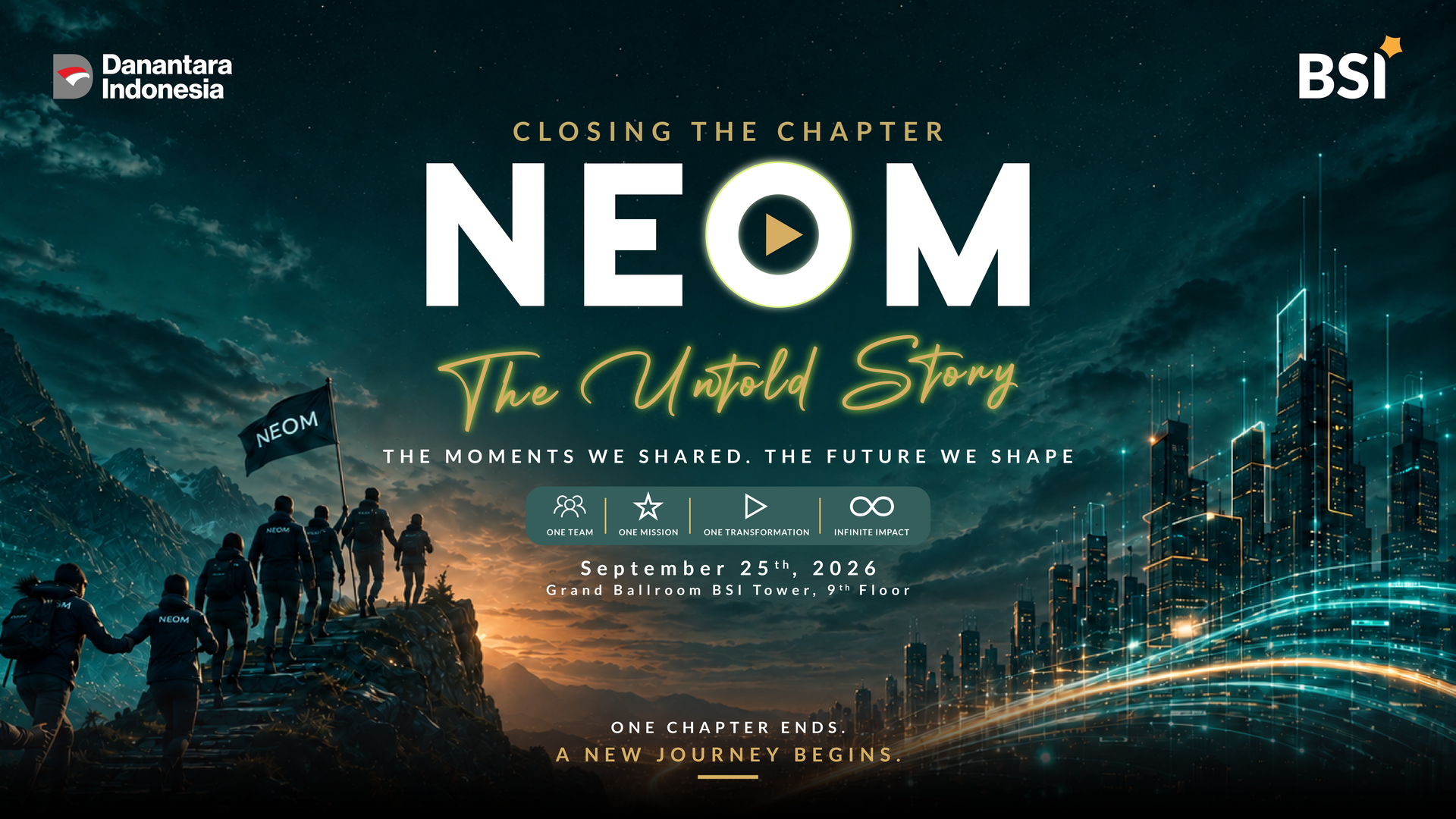 Closing The Chapter NEOM